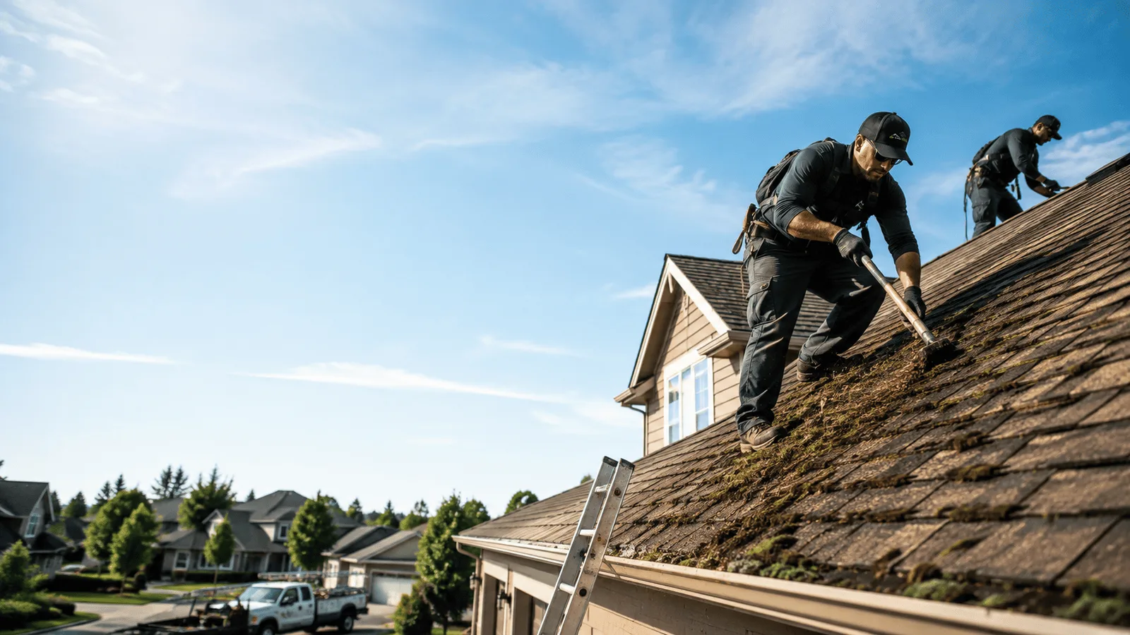 Roof Moss Removal in Universal, IN near me